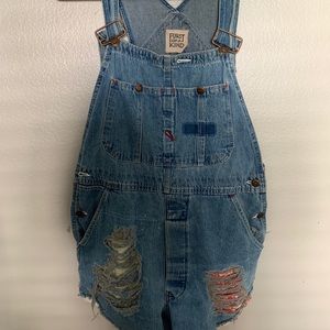 Denim Overalls